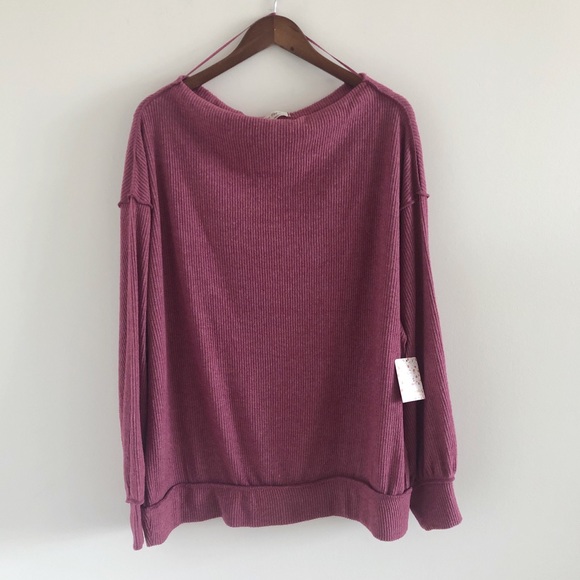 Free People Tops - NWT Free People We The Free Main Squeeze Hacci Med